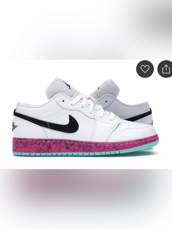 Jordan Shoes - Authentic Air Jordan’s low lace sneakers 6Y fits 7.5/8 women’s $165.00 Nike